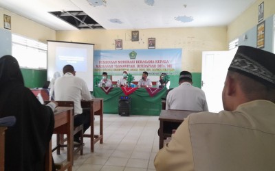 Pembinaan Moderasi Beragama Kepala MTs dan MI