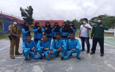 PASUKAN PASKRIBAKA MA AL MUHAJIRIN MERAMAIKAN SELEKSI PASKRIBAKA TINGKAT KECAMATAN KOBA