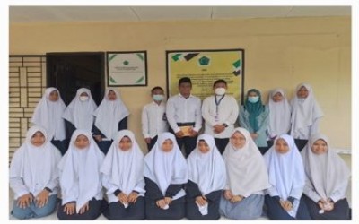 KANTOR BAHASA BANGKA BELITUNG BERKUNJUNG KE PONPES AL-MUHAJIRIN KOBA